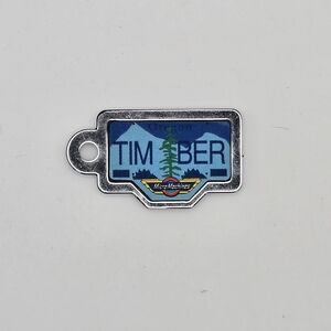 Vintage 1990 Galoob Micro Machines License Plate Oregon TIMBER